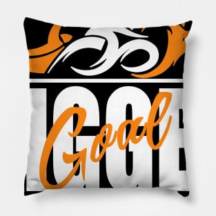 Triathlete Goal Digger Pillow