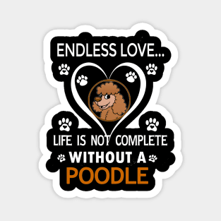 Poodle Lovers Magnet