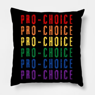 Pro-Choice, abortion Grunge Pillow