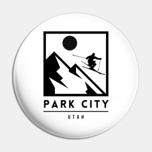 Park City Utah United States ski Pin