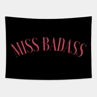 Badass Feminist - F for Feminist Tapestry