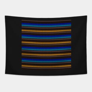 Knitted Colorful Texture Tapestry