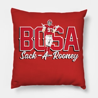 Nick Bosa Sack-A-Rooney Pillow