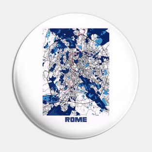 Rome - Italy MilkTea City Map Pin