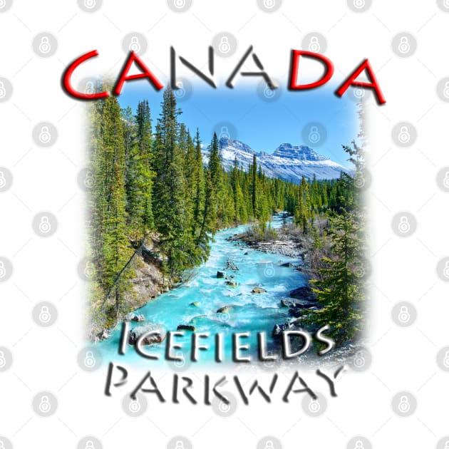 Canada Rocky Mountains - Icefields Parkway by TouristMerch