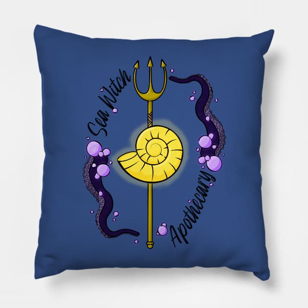 Sea Witch Apothecary Pillow by Whatsitgrotto