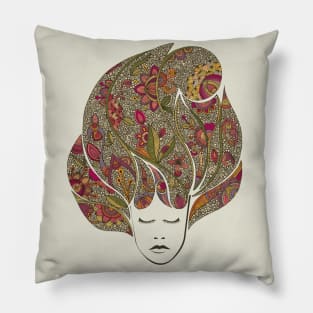 Dreaming with Flowers Pillow