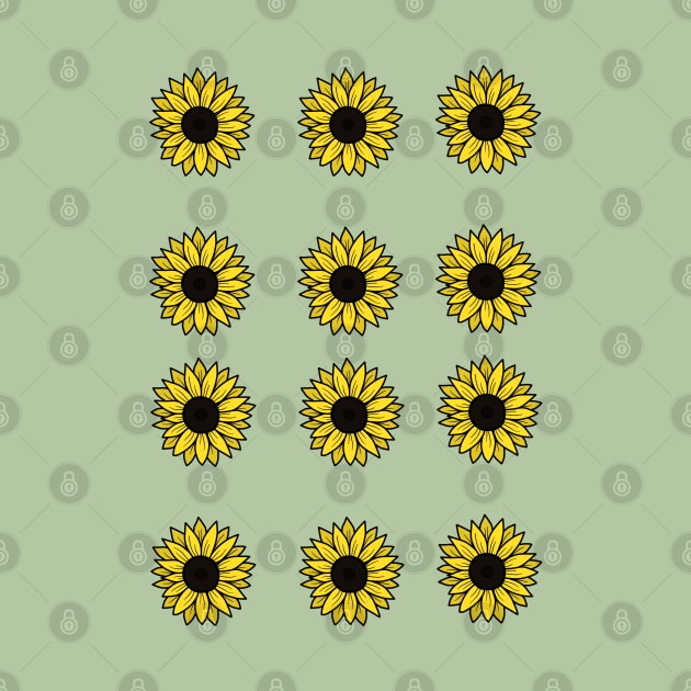 sunflowers by amenij