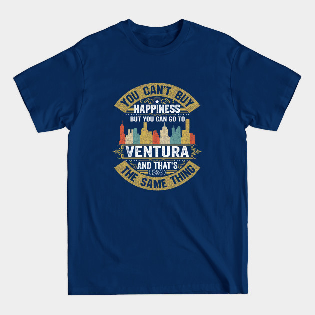 Disover Ventura City California State USA Flag Native American - Ventura City - T-Shirt