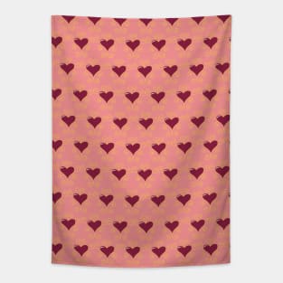 Hearts Seamless Pattern 053#001 Tapestry