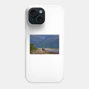 Shipwreck on the Shore of Loch Linhe Phone Case