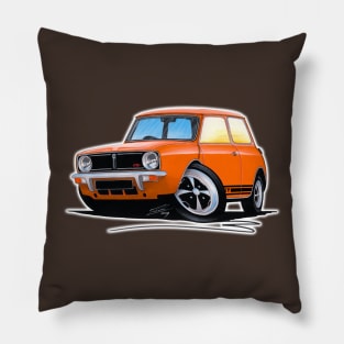 Mini 1275GT Orange Pillow