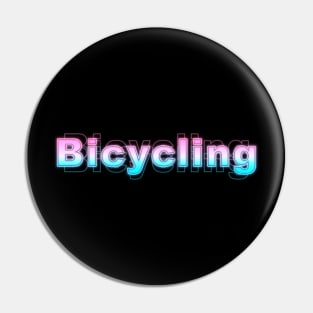 Bicycling Pin