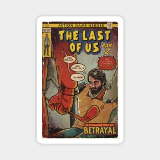 The Last of Us 2 - Joel fan art comic cover Magnet