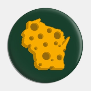 Wis-cheese-consin - green 1 Pin