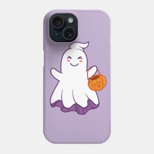 Cute Trick or Treat Ghost Phone Case