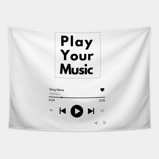 Play Music Tapestry by ByuDesign15