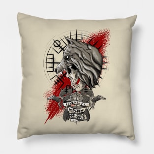 Wolves of Odin Pillow