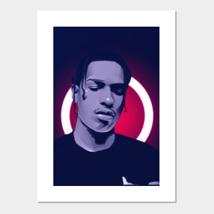 Asap Rocky Posters And Art Prints Teepublic