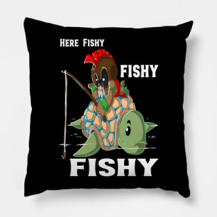 Here Fishy fishy fishy Pillow