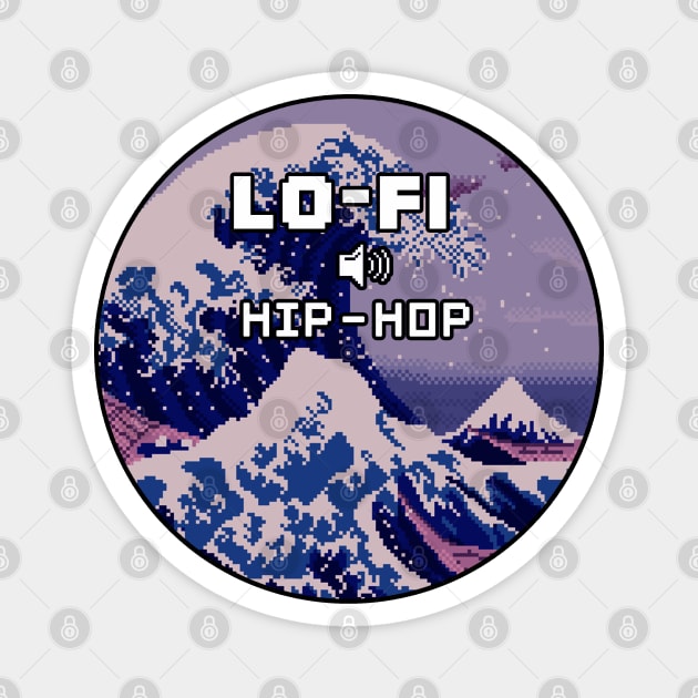 Lo-Fi Hip-Hop v4 Magnet by MisterNightmare