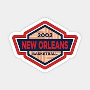 New Orleans Pelicans Basketball Magnet