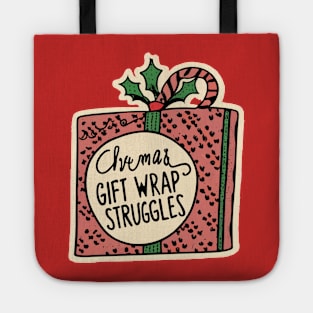 Gift wrap struggles Tote