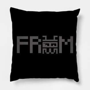 KODEFACE FROM 405 GRAY INK DESIGN Pillow