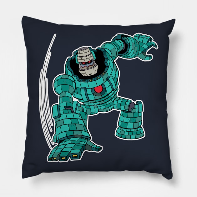 BLOCKMAN 2 Pillow by IanDimas