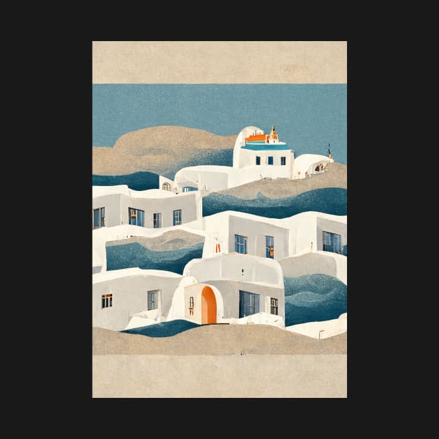 Mykonos Baby by deificusArt