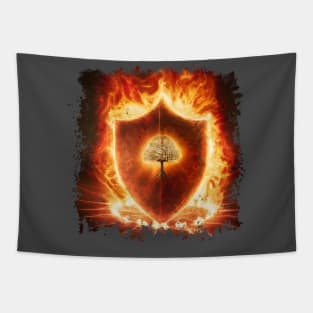 Tree of Life Shield Tapestry