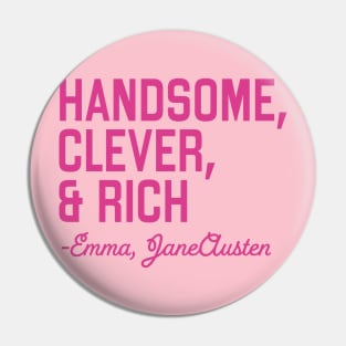 Emma Jane Austen Pin