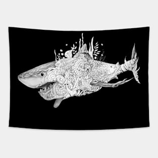 Shark Tapestry