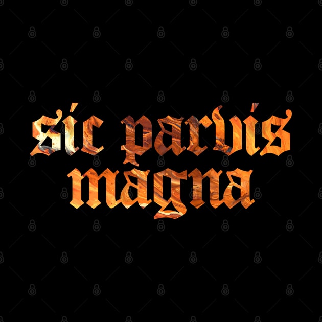 Sic Parvis Magna - Greatness from Small Beginnings by overweared