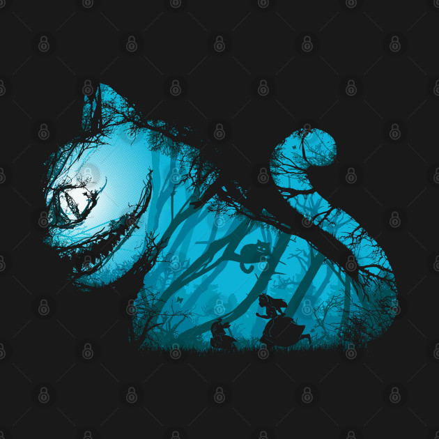 Disover My crazy cat - Cheshire Cat - T-Shirt