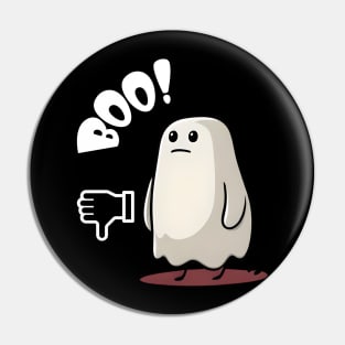 Ghost Of Disapproval Pin