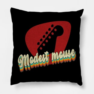 modest mouse vintage Pillow