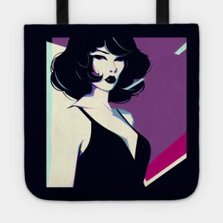 Ruby Luscious 80s Patrick Nagel Tote