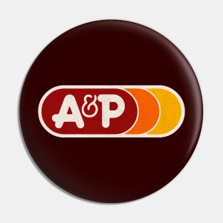 A&P Grocery Store Pin