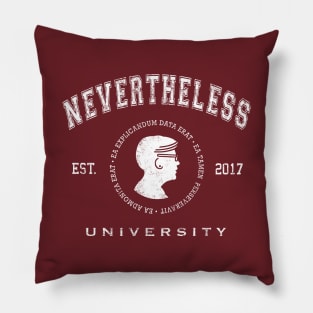 Nevertheless University Pillow