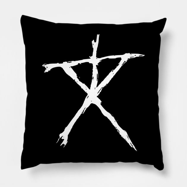 Blair Witch Symbol Pillow by SteamboatJoe