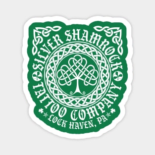 2k24 Silver Shamrock Tattoo Company St. Paddy's Style 03 Magnet