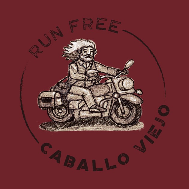 Caballo Viejo Corre Libre by Agua Design