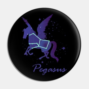 Pegasus Constellation Pin