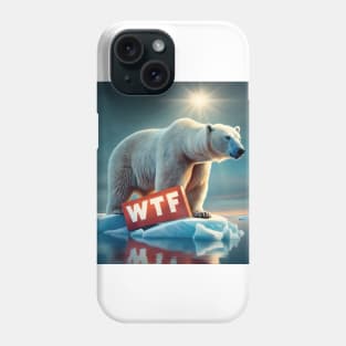 A Polar Bear's Desperate Plight Phone Case