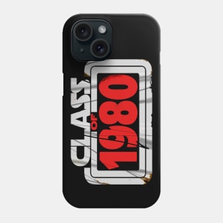 Class Of 1980 (Distressed) Phone Case