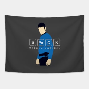 Highly Logical Spock V2 Tapestry