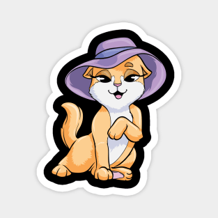 Cat with Hat Magnet