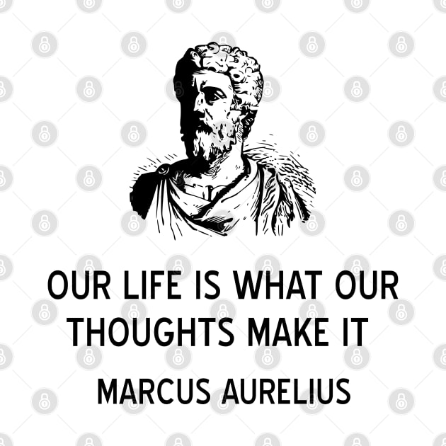 Marcus Aurelius Quote on Life by jutulen