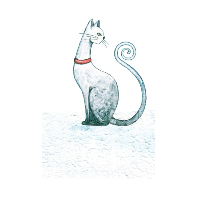 Winter Cat by Timone